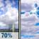 Sunday: Showers And Thunderstorms Likely then Partly Sunny