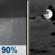 Wednesday Night: Rain Showers then Mostly Cloudy